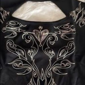 Harley sweater with cutouts